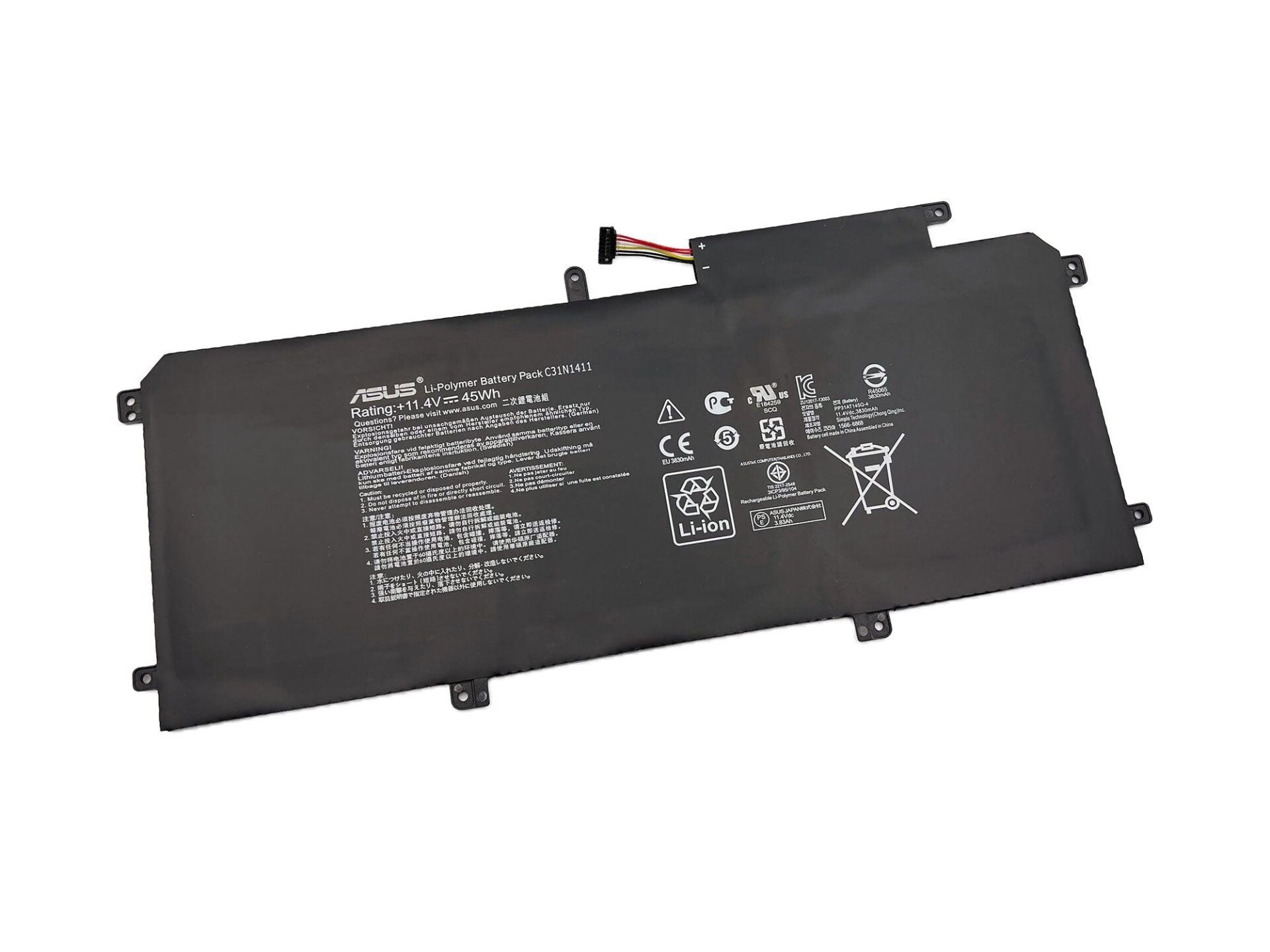 ASUS ZenBook UX305FA-FC004H  Batarya Pil
