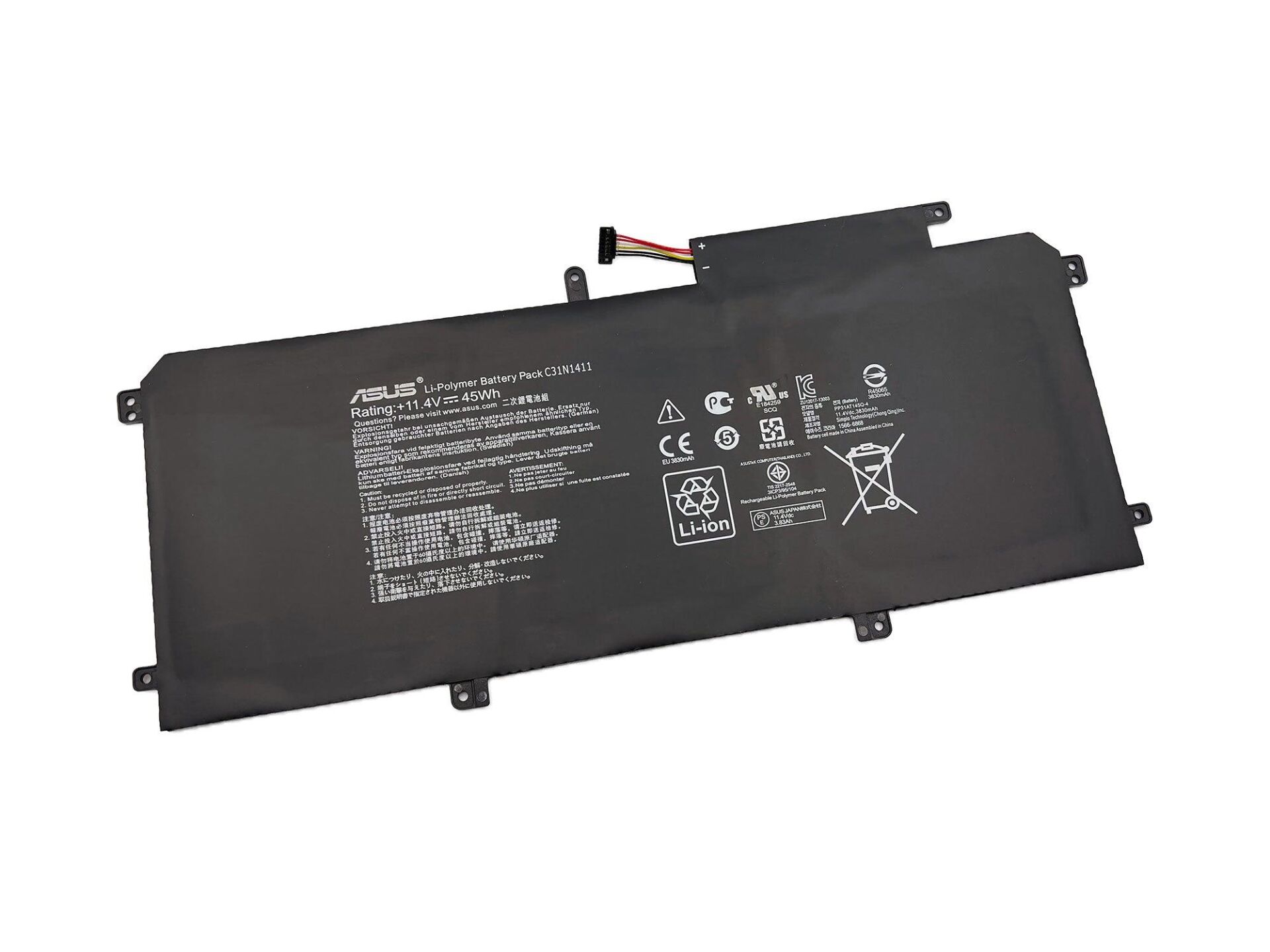 ASUS ZenBook UX305FA-FC008H Batarya Pil