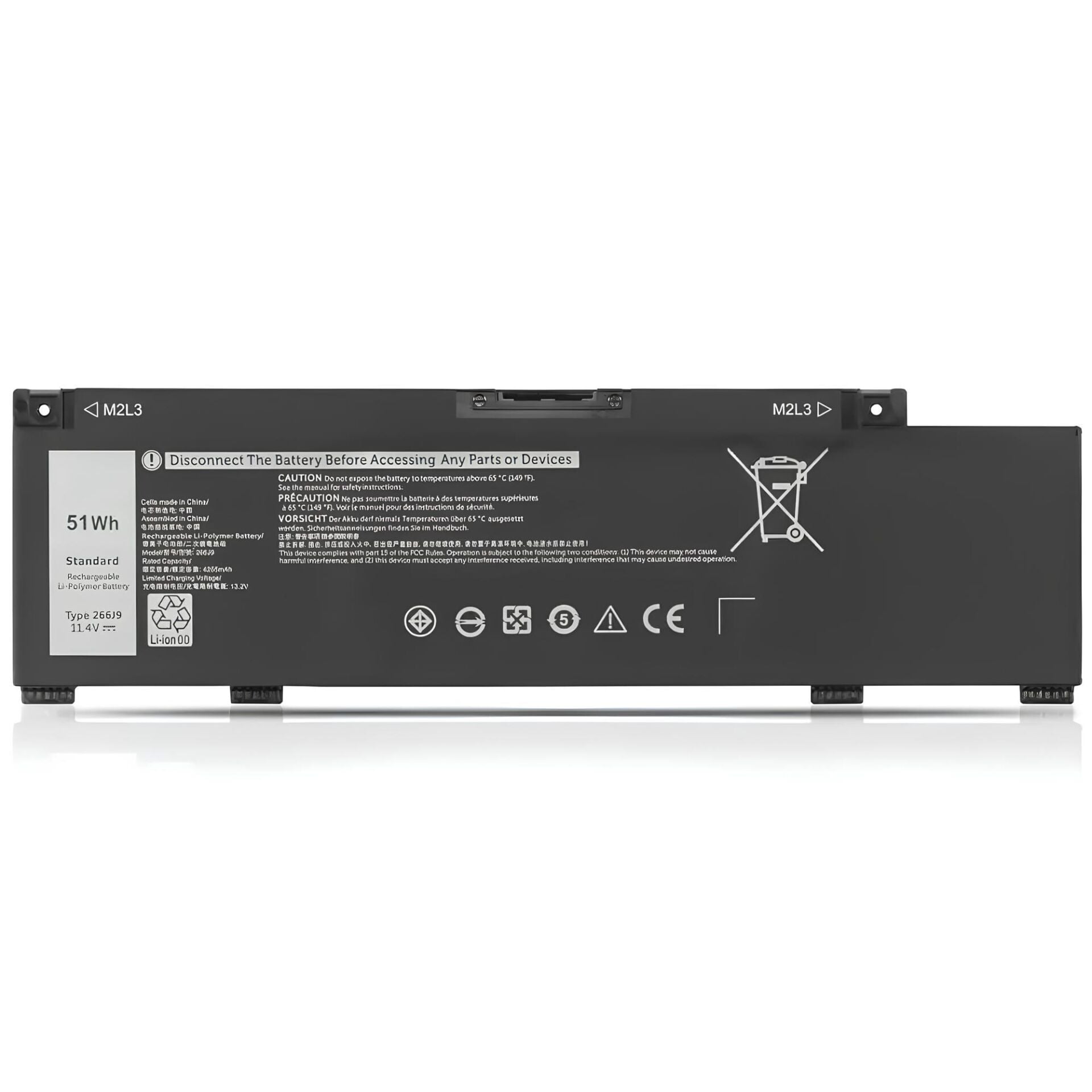 Dell Ins 14-5490-D1625S Batarya
