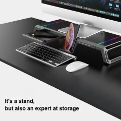 RGB Monitör Standı Siyah