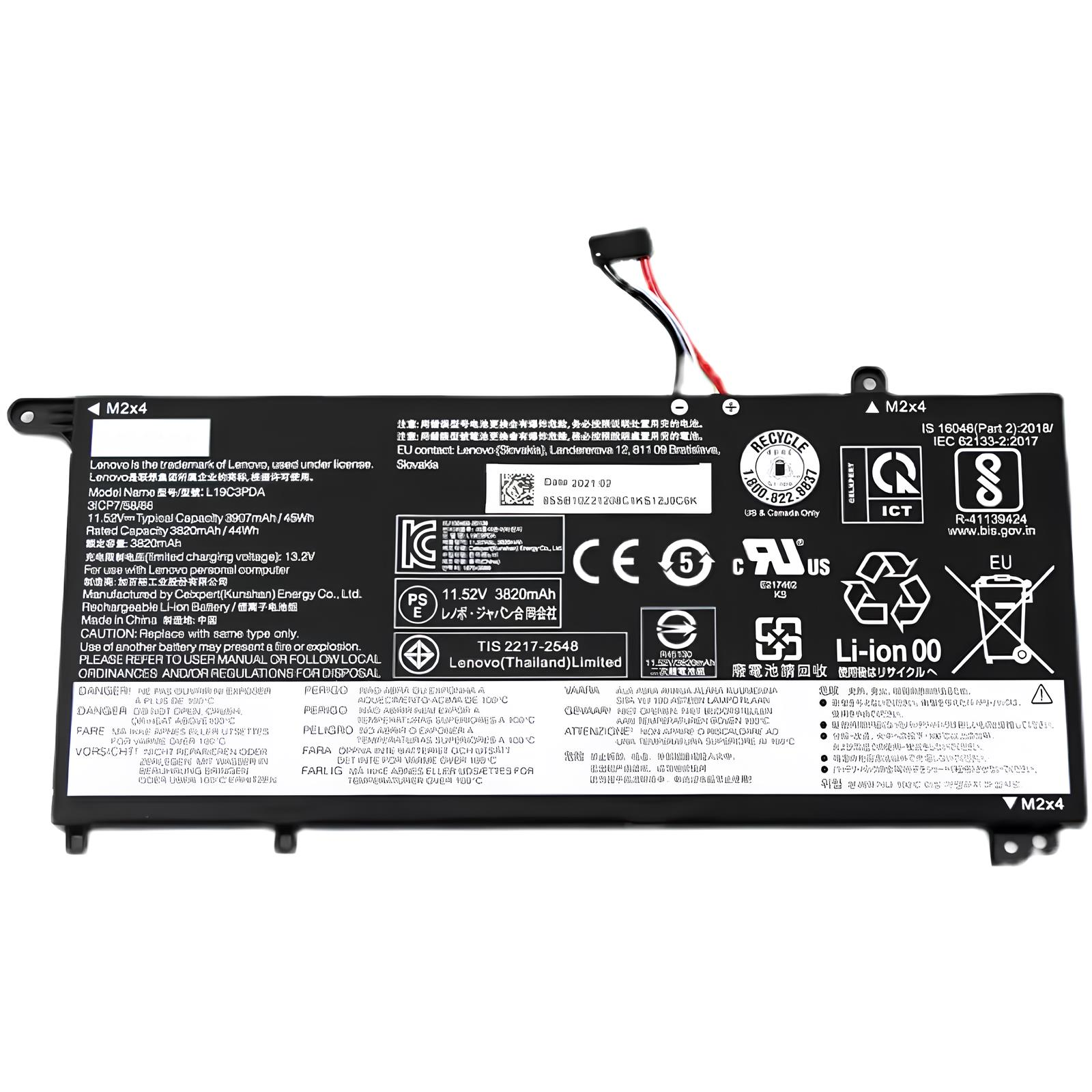 Lenovo ThinkBook 15 G2 ITL 20VE0049YA Batarya