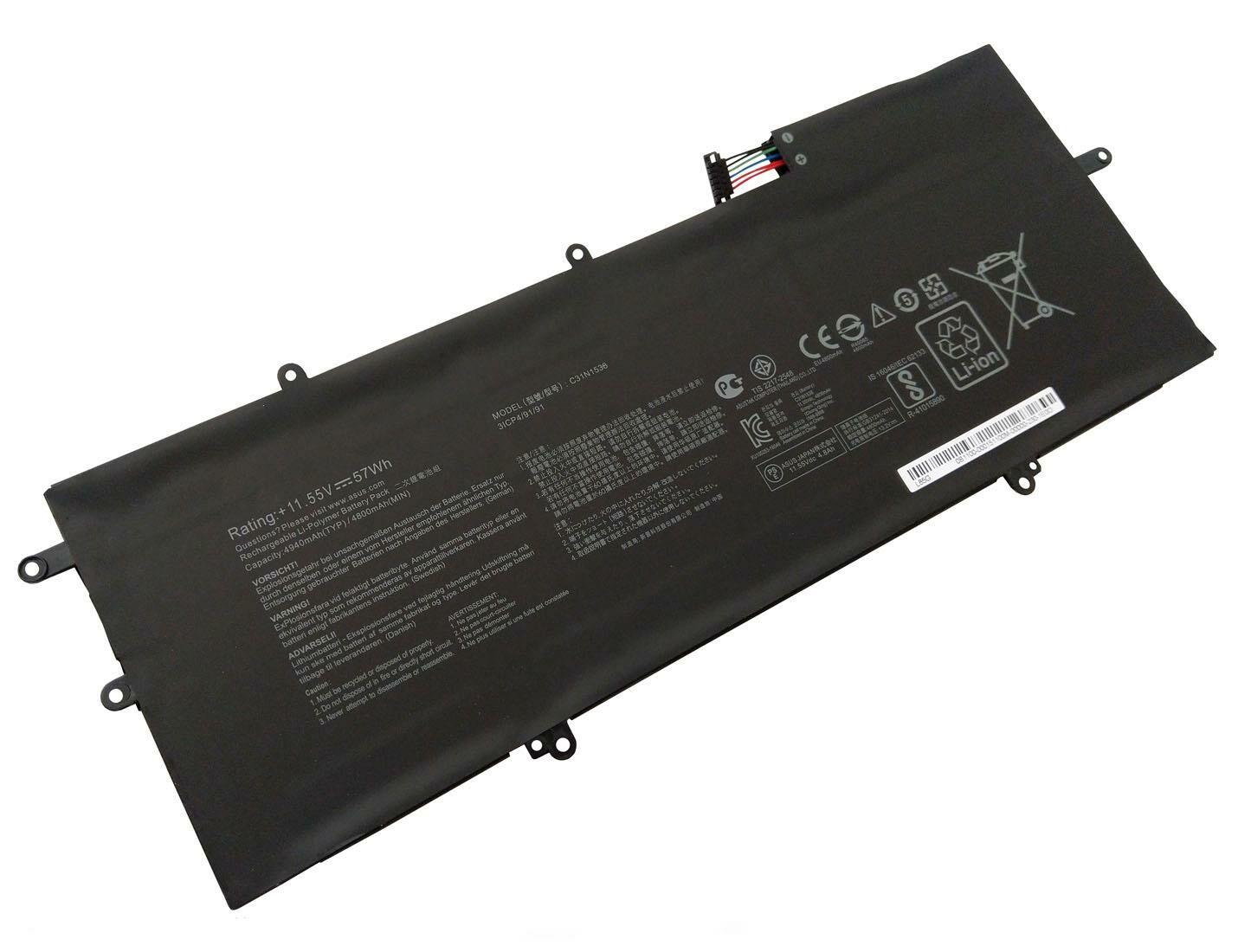 Asus Zenbook Flip UX360UA-C4010T Batarya