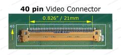 N161HMA-GAK REV.C1 N161HMA-GAK 16.1'' Ekran 40 Pin Slim Led Panel 144HZ