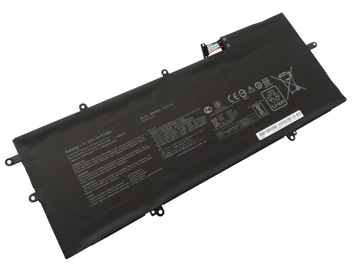 Asus Zenbook Flip UX360UAK-BB283T Batarya