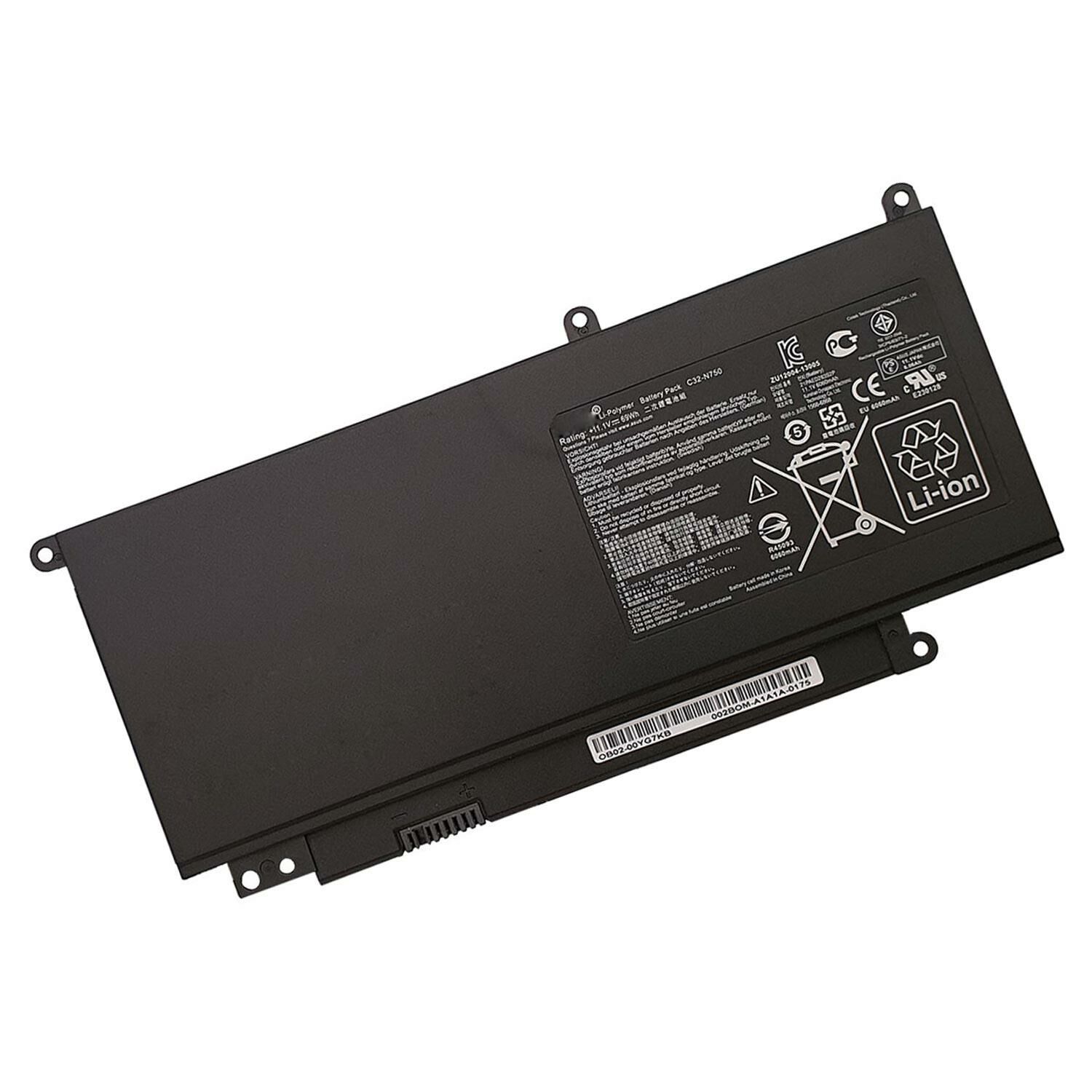 Asus N750JV-T4105H, N750JV-T4106H Batarya