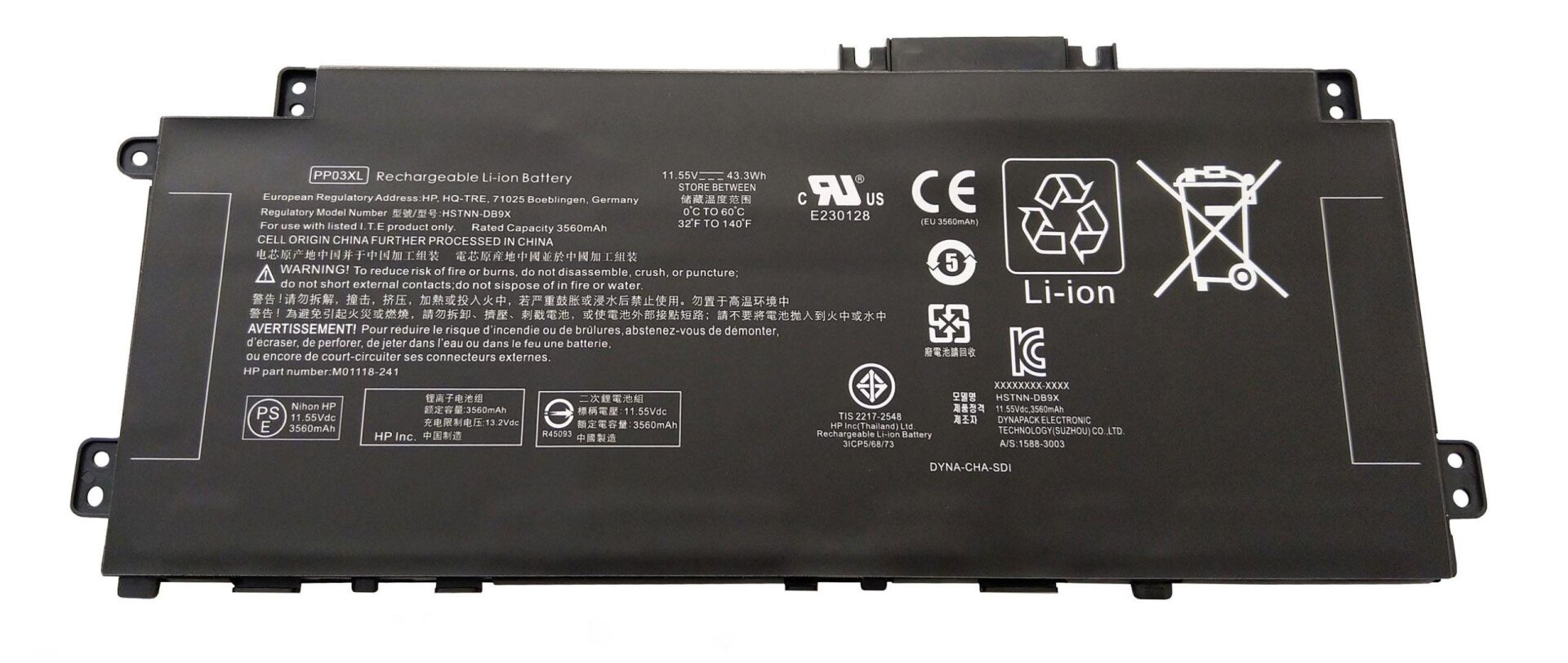 Hp Pavilion 13-bb0015TU Batarya