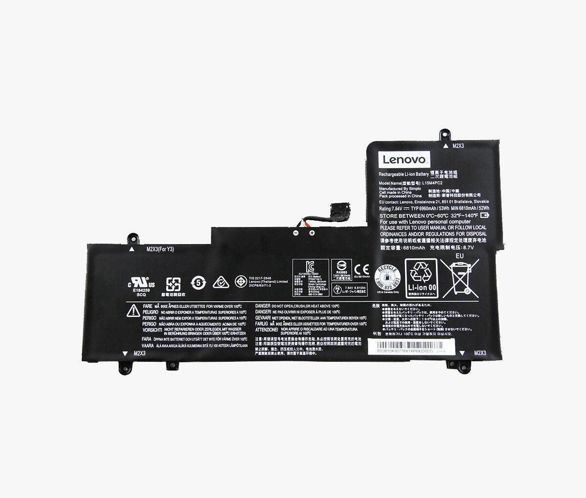 Lenovo Yoga 710-14ISK-ISE Batarya Pil