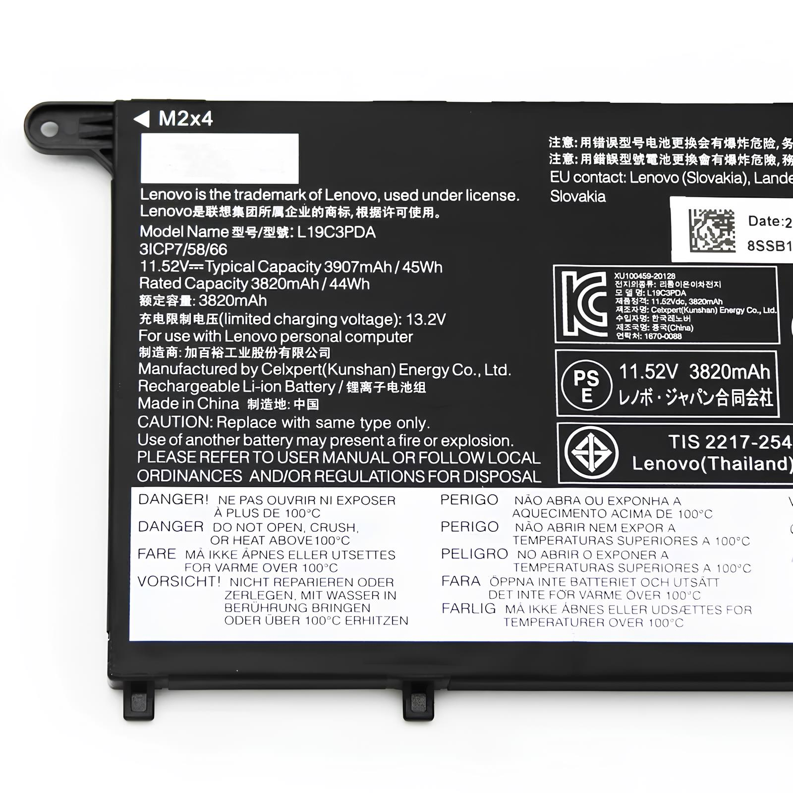 Lenovo ThinkBook 14 G2 ITL(20VD) Batarya