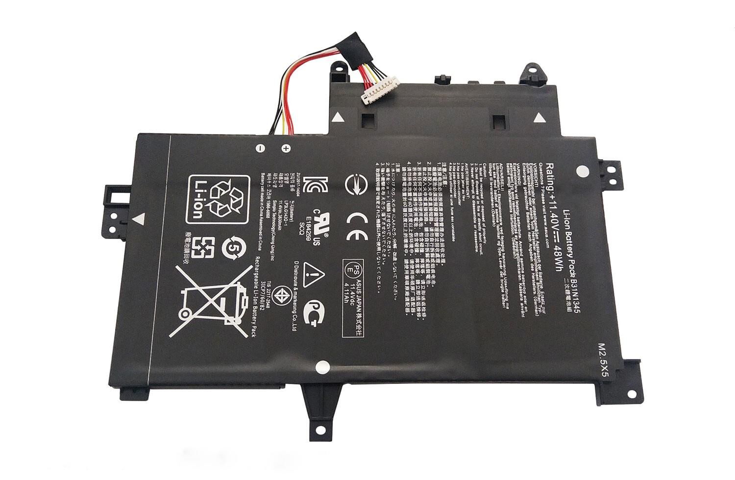 Asus Transformer Book Flip TP500LN-QB72T Batarya