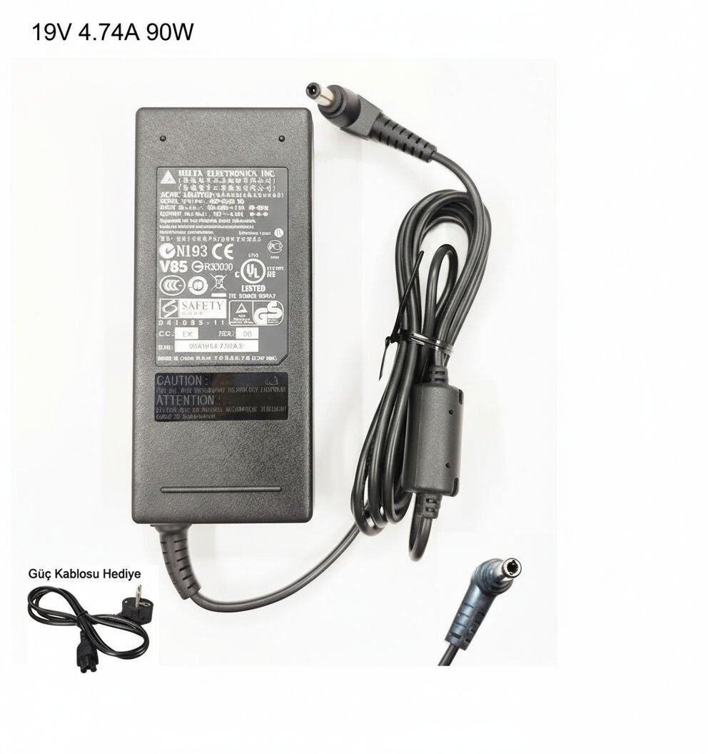Asus 19V 4.74A 90W ADP-90CD DB (5.5*2.5mm) Adaptör - Şarj Cihaz