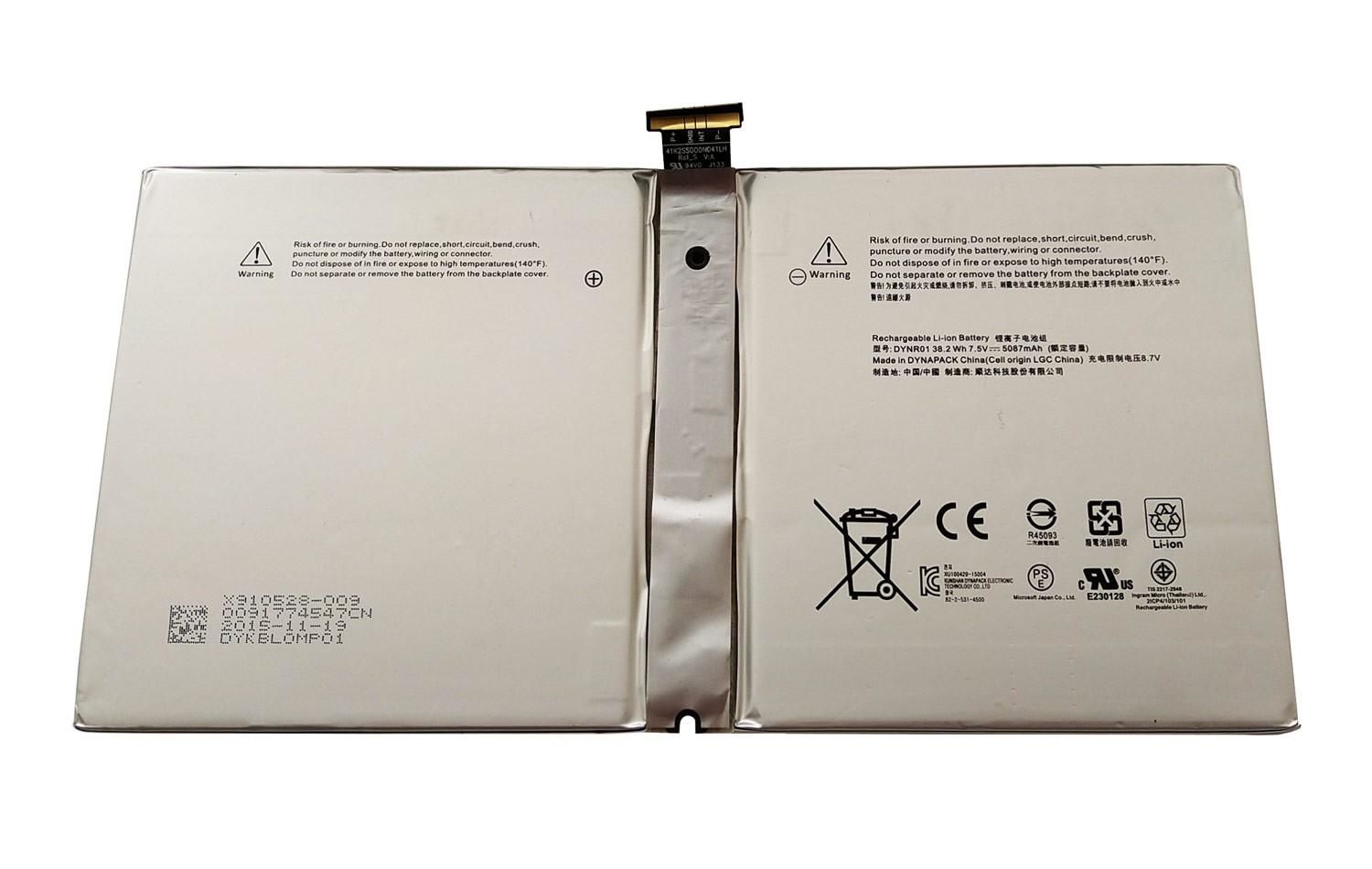 Microsoft Surface G3HTA027H Batarya Pil